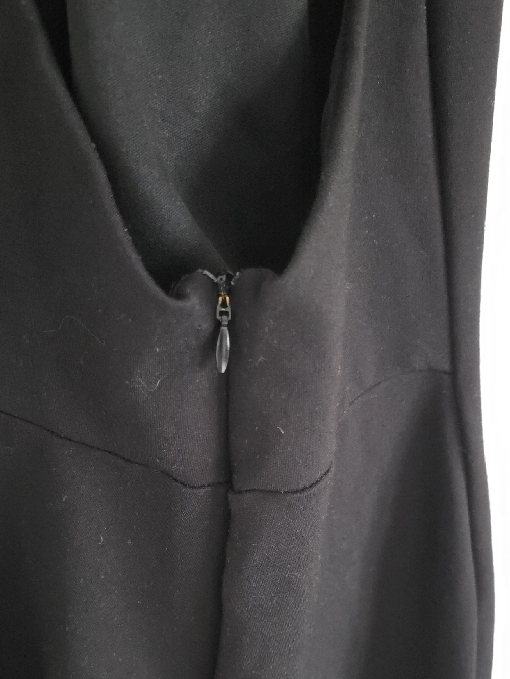 ZARA | Halter Jumpsuit Black Sz S - Picture 6 of 9